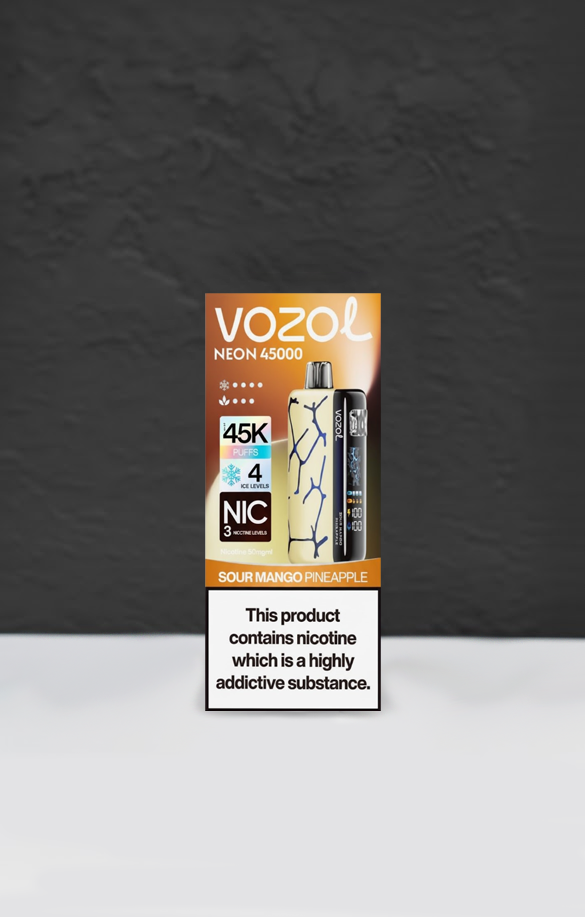 Vozol Neon 45 000 Sour Mando Pineapple