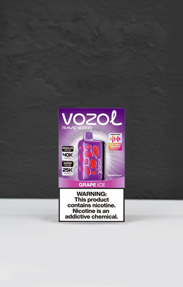 Vozol Rave 40 000 Grape Ice