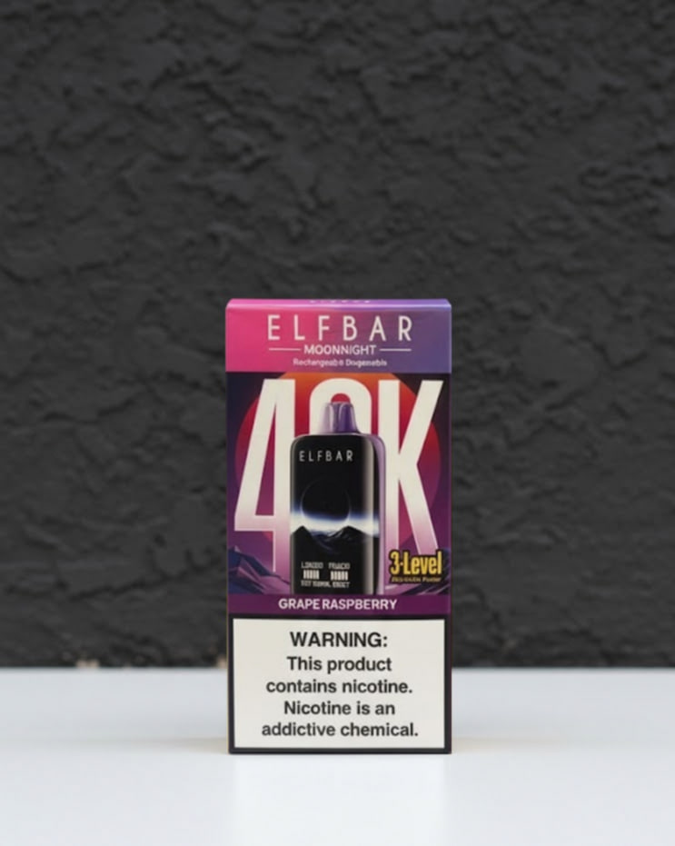 Elf Bar Moon Night 40000 Grape Raspberry