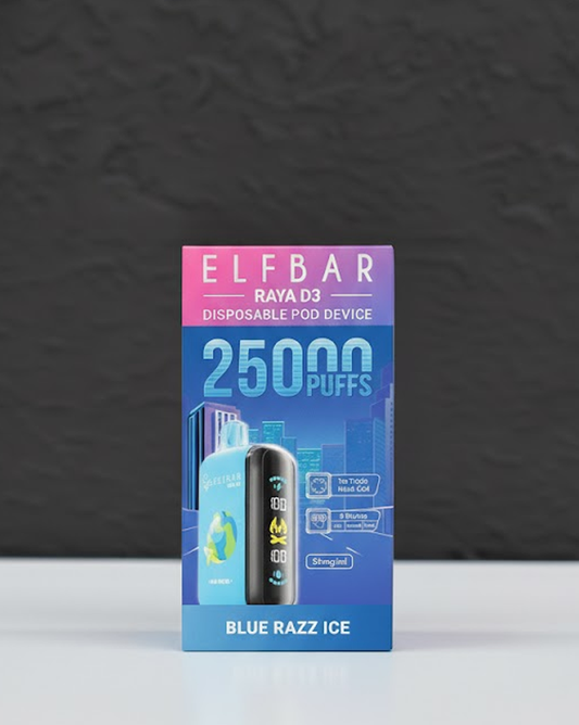 Elfbar Raya D3 25000 Blue Razz Ice