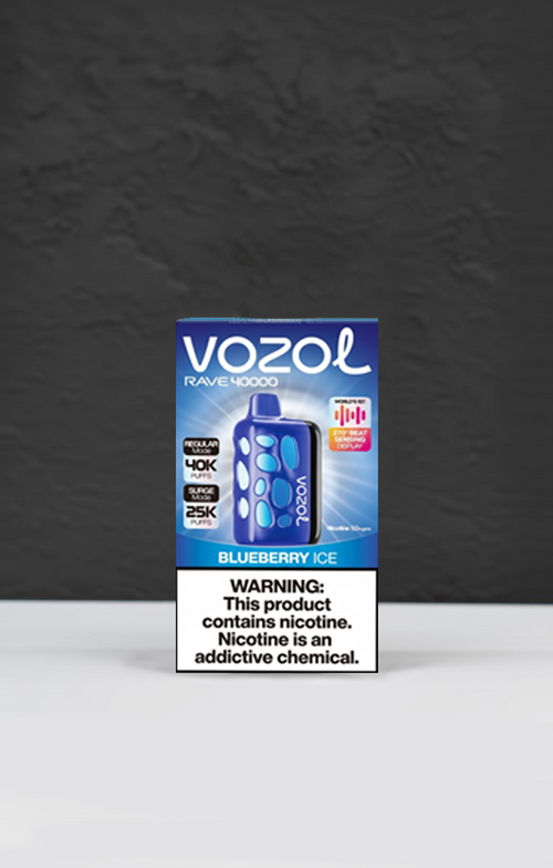 Vozol Rave 40 000 Blueberry Ice