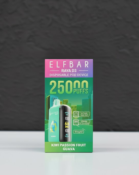 Elf Bar RAYA D3 25000 Kiwi Passion Fruit Guava