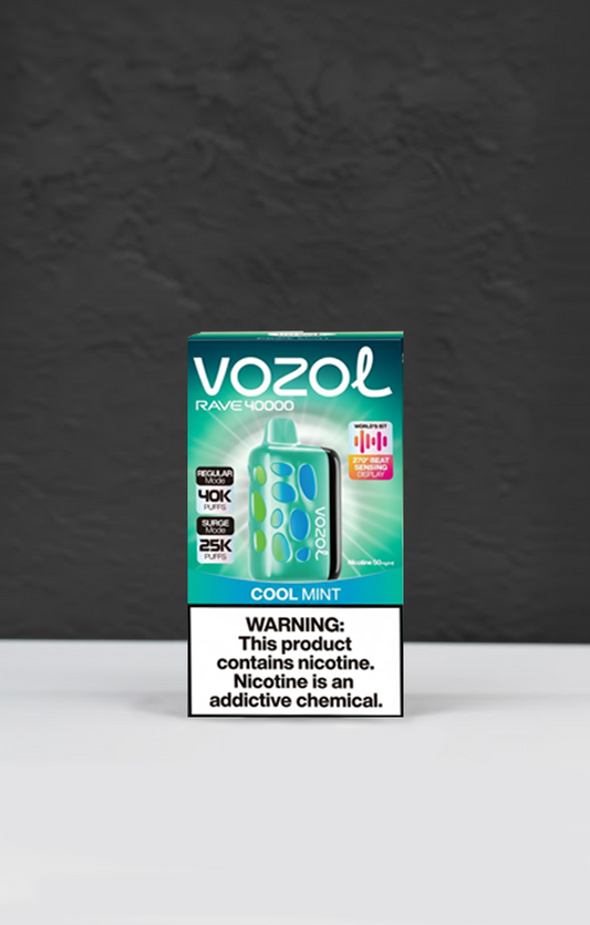 Vozol Rave 40 000 Cool Mint