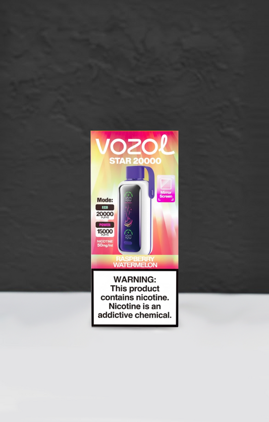 Vozol Star  20 000 Raspberry Watermelon
