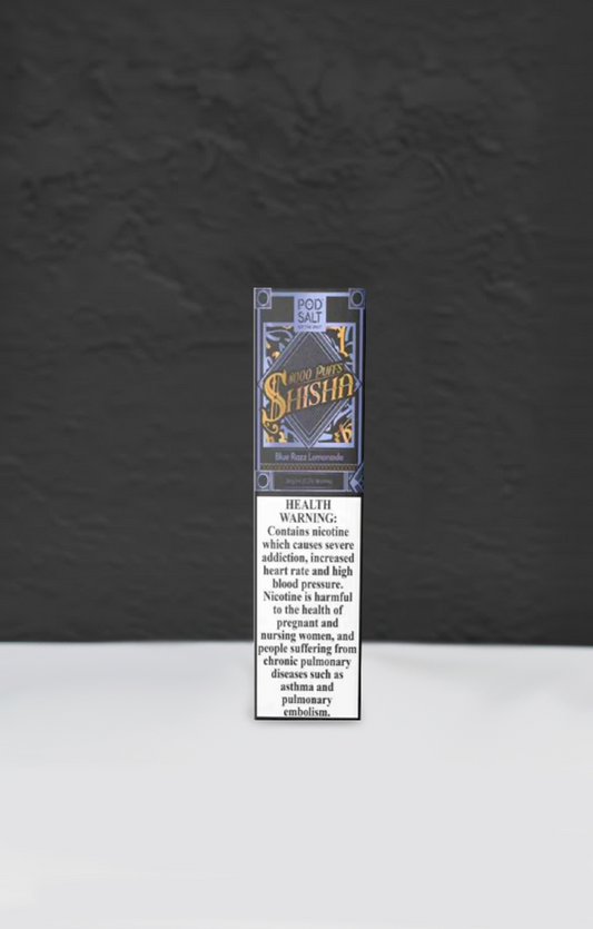 Pod Salt Shisha 8000 Blue Razz Lemonade
