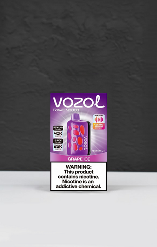 Vozol Rave 40 000 Grape Ice