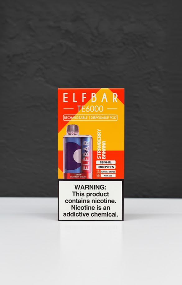 Elf Bar TE6000 Strawberry Banana